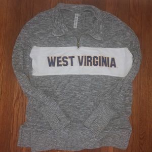 West Virginia University quarter zip
